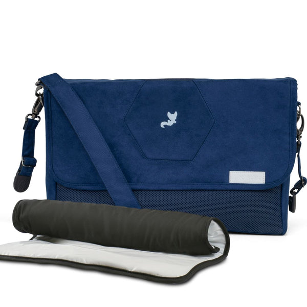 Leclerc Baby Diaper Bag Hexagon Monte Carlo Blue