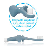 Dr. Brown's Infant-to-Toddler Toothbrush Elephant 0–3 Years Blue