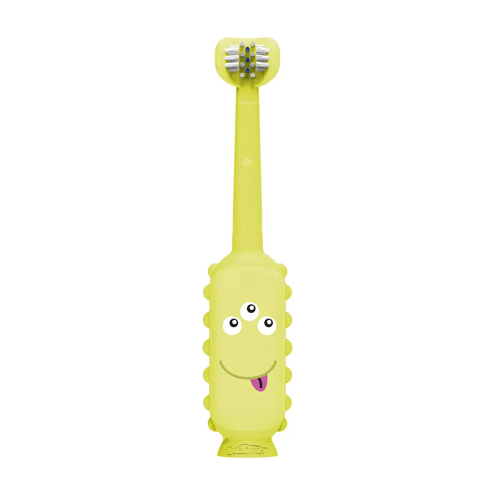 Dr. Brown’s ToothScrubber Toddler Toothbrush 1–4 Years Green