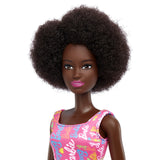 Barbie Fashion Doll in Pink Logo Print Dress – HGM58