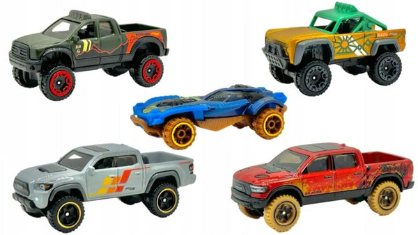 Hot Wheels pack of 5 ( HW Remote Adventures )
