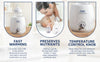 2 in 1 Multifunctional Baby Bottle & Food Warmer