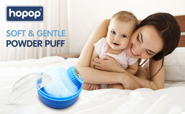 Hopop Soft & Gentle Baby Powder Puff