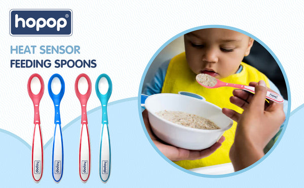 Hopop Heat Sensor Color Changing Spoons Pack Of 2 - Assorted Colour