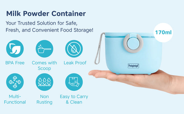 Hopop Multi-Purpose Food Container - Blue