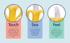 Hopop Easy Grip Banana-Shaped Silicone Baby Teether