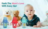 Hopop Spill-Proof Sipper Cup with Spout & Straw 210 ml Blue