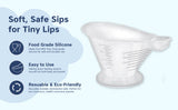 Hopop Boilable Reusable Baby Feeding Cup 35 ml Transparent