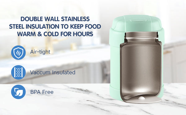 Hopop Stainless Steel Insulated Food Jar for Kids