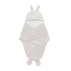Hopop Baby Soft Fleece Hooded Wrapper Blanket - CREAM