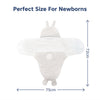 Hopop Baby Soft Fleece Hooded Wrapper Blanket - CREAM