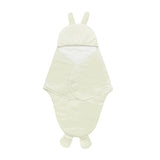HopopBaby Soft Fleece Hooded Wrapper Blanket - Yellow