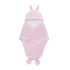 Hopop Baby Soft Fleece Hooded Wrapper Blanket - PINK