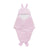 Hopop Baby Soft Fleece Hooded Wrapper Blanket - PINK