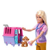 Barbie Animal Rescue & Recovery Playset with Doll & 2 Animals – HRG50