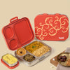 Basil Bento Quad+ Lunchbox 1250 ml Jaipuri Jaali