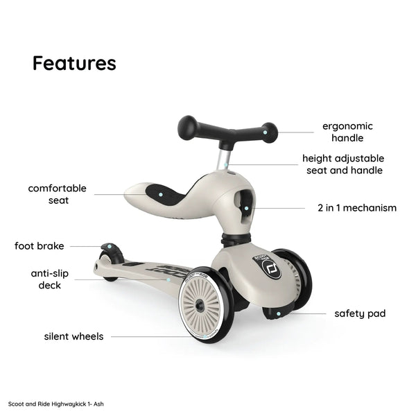 Scoot and Ride Highwaykick 1 - Ash