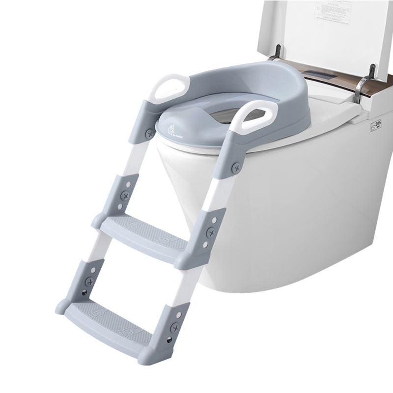 R For Rabbit Potty Step Stool Hilltop Grey White