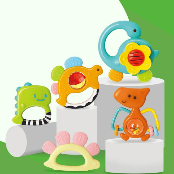 Hola Dinosaur Rattles and Teethers 3M+