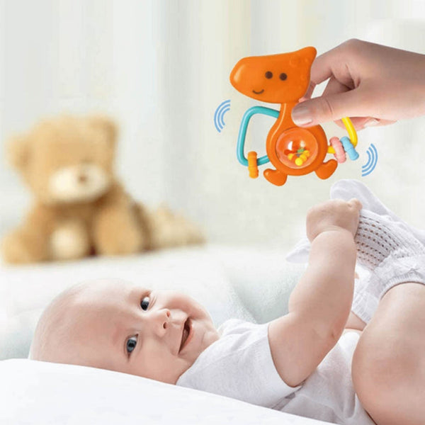 Hola Dinosaur Rattles and Teethers 3M+