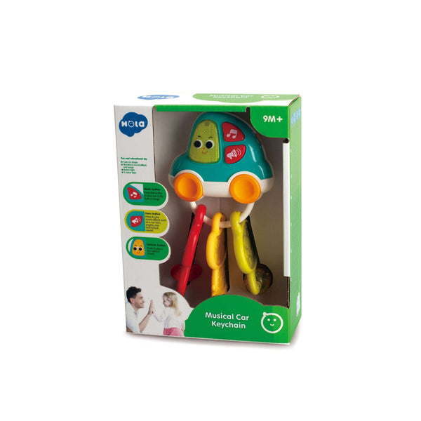 Hola Musical Car Keychain 9M+