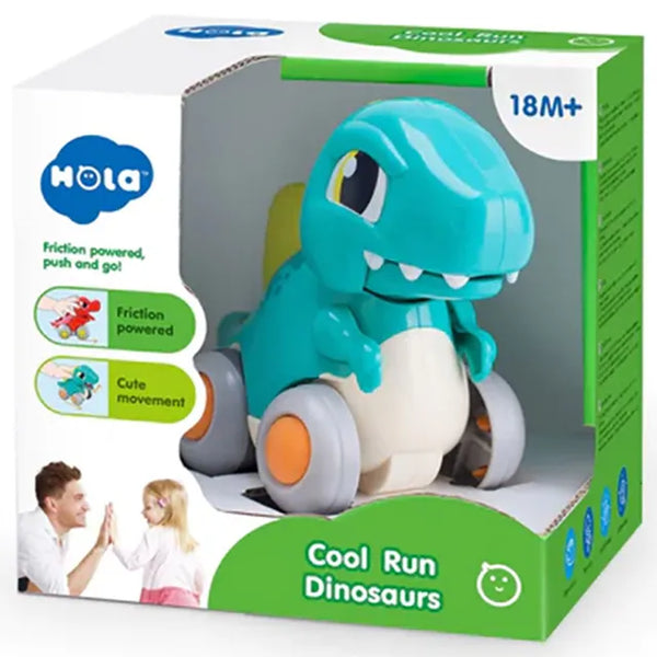 HOLA Cool Run Spinosaurus Dinosaur Car Blue