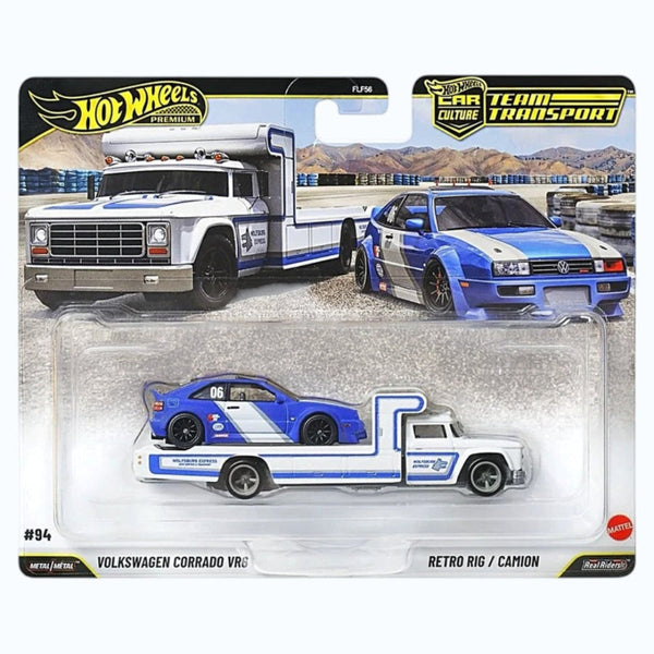 Hot Wheels Imported Premium Car Culture Team Transport Volkswagen Corrado VR6