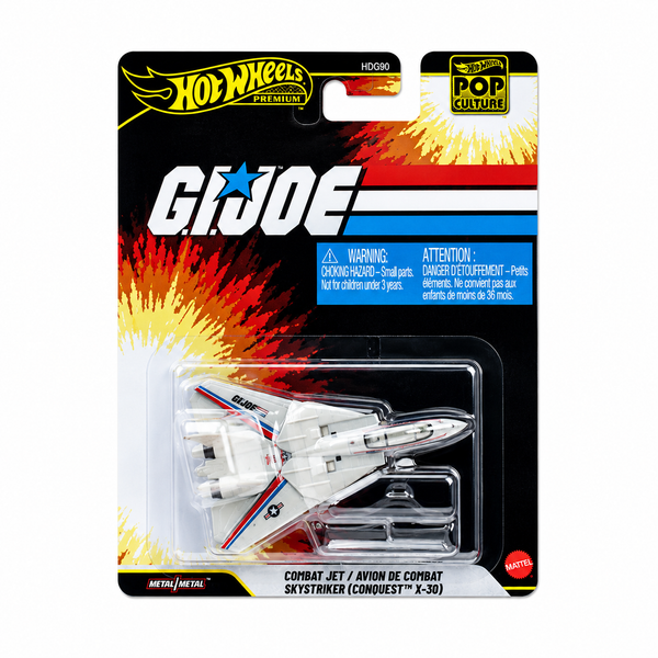 Hot Wheels Pop Culture G.I. Joe Skystriker (Conquest X-30)