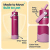 Basil HydraFizz Insulated Sipper Bottle 800ml 12Y+ – Classic Plum