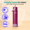 Basil HydraFizz Insulated Sipper Bottle 800ml 12Y+ – Classic Plum