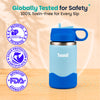 Basil HydraPop Insulated Sipper Bottle 380ml 4–7Y – Glacier
