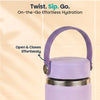 Basil HydraRush Insulated Water Bottle 600ml 7–12Y – Classic Lilac