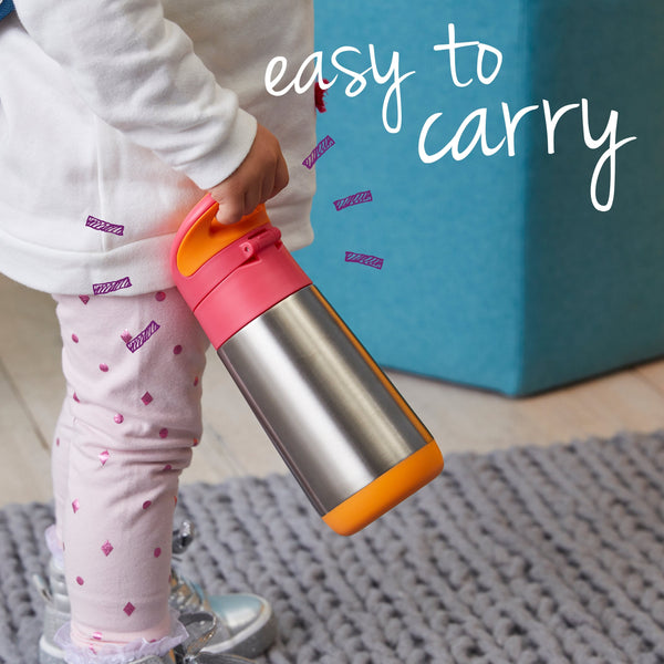 B Box Insulated Drink Bottle Sipper 350 Ml - Ocean Breeze