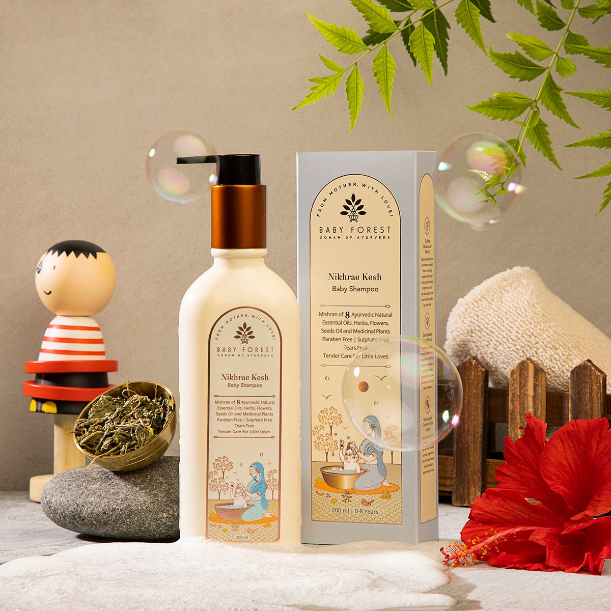 Baby Forest Nikhrae Kesh Ayurvedic Baby Shampoo – 200 ml