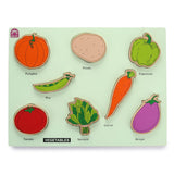 Hilife Vegetable Raised Puzzle One Size Multicolor