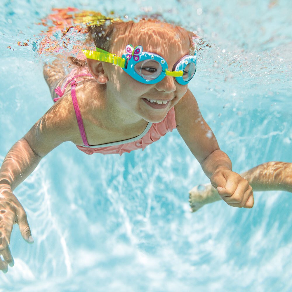 Intex Fun Swimming Goggles 3–8Y – Butterfly
