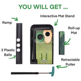 Innov8 Electronic Golf Putting Mat 183 × 27 × 8 cm Green