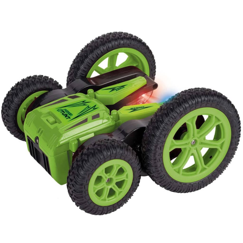 Innovador Remote Control Spinning Tracks Stunt Car One Size Green