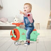 R For Rabbit Iya Iya Aero Swing Car for kids 2 in 1 Ride On - Green Orange