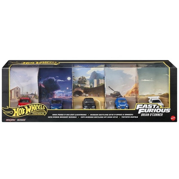 Hot Wheels Premium Fast Furious 5pack 25th Anniversary
