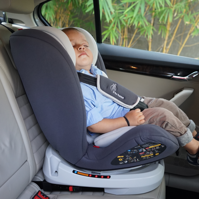 R For Rabbit Car Seat Jack N Jill Grand Isofix Grey