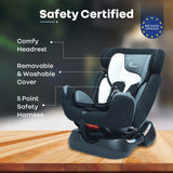 R For Rabbit Car Seat Jack N Jill Grand Black Multi