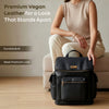 R For Rabbit Caramello Bold Neo Diaper Bag, Matte Finish Vegan Leather