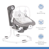 Joie Serina™ 2in1 Infant Swing & Portable Rocker – Tile