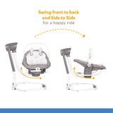 Joie Serina™ 2in1 Infant Swing & Portable Rocker – Tile