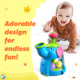 Giggles Jumbo Push & Twirl 4-Piece Push & Spin Activity Toy– Multicolor