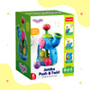 Giggles Jumbo Push & Twirl 4-Piece Push & Spin Activity Toy– Multicolor