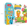 Dough Playset Funskool Fundough Jungle Friends 47 Parts + 4 Tubs 3Y+ – Multicolour