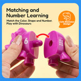 JurassiCount-Montessori Dinosaur Number Matching Set (20 pcs) 2 Years+