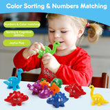 JurassiCount-Montessori Dinosaur Number Matching Set (20 pcs) 2 Years+